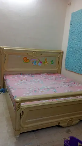 King size cot wood