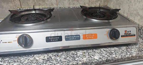 Grown professional auto ignition gastove