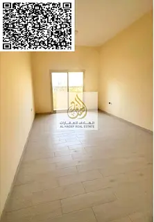 Ajman - Al Nakheel - Second row from the Corniche One bedroom and living room, 2 bathrooms with balc