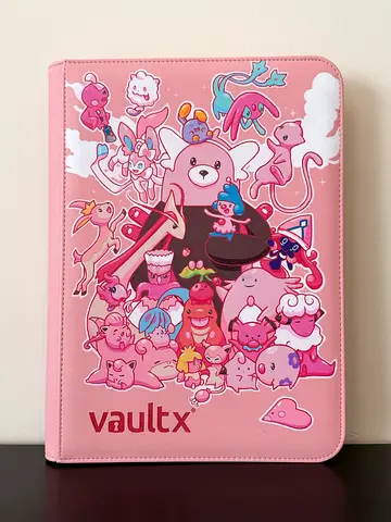 Pokemon TCG Hand-painted VaultX Binder