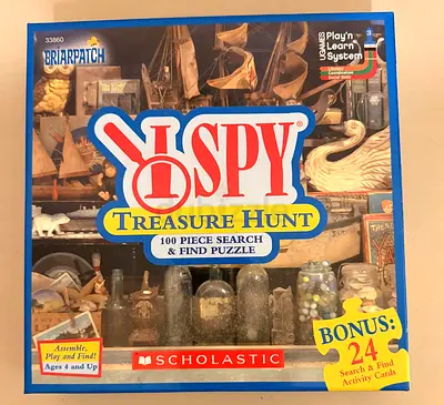 I SPY Treasure Hunt 100-Piece Search  Find Puzzle (Scholastic) - Complete