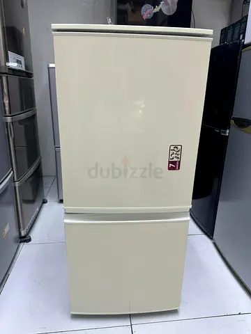 Sharp small refrigerator bottom freezer made in Japan excellent condition perfect working