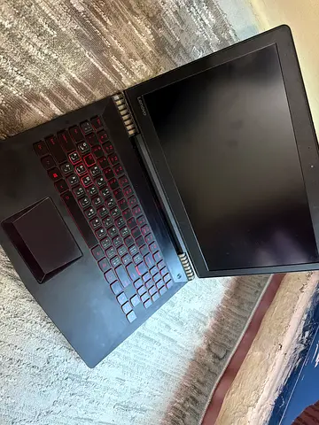 Lenovo Gaming Laptop Y520 (Used) - 15.6, Red Backlit Keyboard
