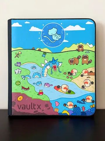 Pokemon TCG Hand-painted VaultX Binder