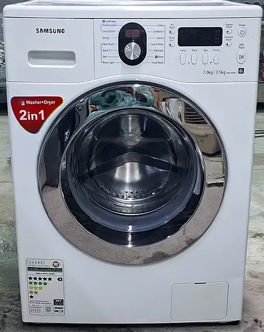 Samsung 2-in-1 Front Load Washer Dryer 7kg/3.5kg - Good Working Condition