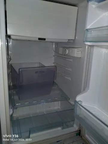 Used Compact Refrigerator with Freezer - Good Working Condition