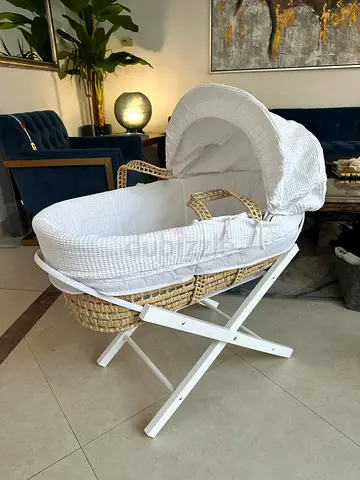 Moses basket crib bassinet baby bed with stand
