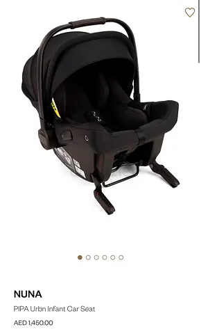 Nuna Pipa Car Seat - Black