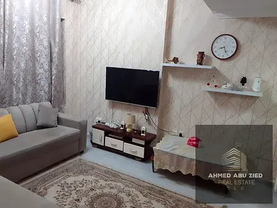 شقة غرفة وصالة مفروشة للإيجار في جاردن سيتي الحميدية عجمان - شاملة النت والصرف وقرب المحكمة والسكن بنفس اليوم بـ 35 ألف