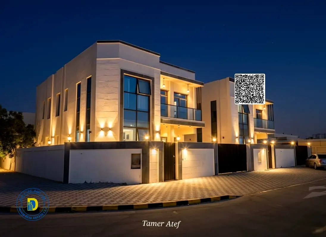 luxury, 5BR corner villa Al Mowaihat 2, prime location, bank financing, freehold for all nationalities.