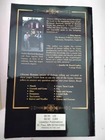 Gypsy Fortune Telling  Tarot Reading by Raymond Buckland (Paperback)