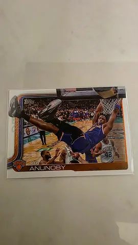 OG Anunoby — Knicks Topps base