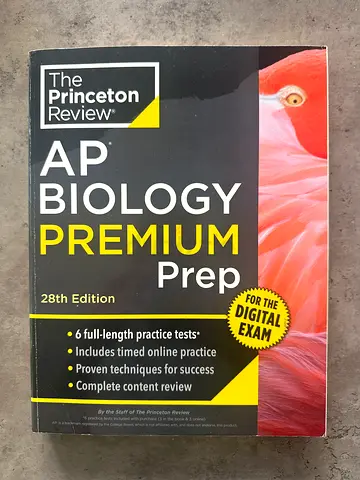 The Princeton Review AP Biology Premium Prep (28th Edition) - Complete AP review book