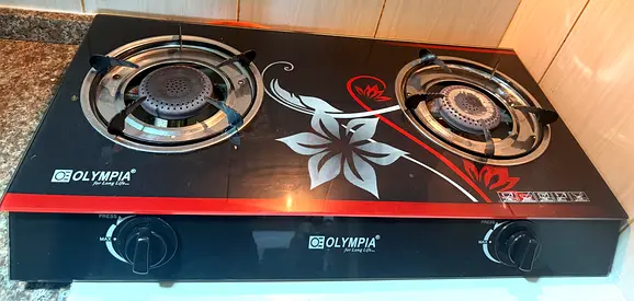 Olympia Double Burner Gas Stove