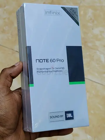 Infinix NOTE 60 Pro - Brand New Sealed, 256GB (Sound by JBL)