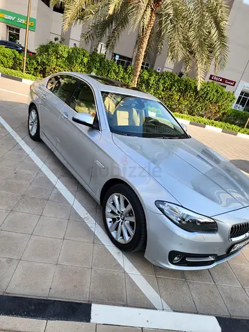 BMW 5-Series 520i 2015 GCC Specs (Dubai) - Excellent Condition