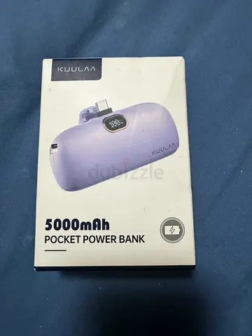 KUULAA 5000mAh Mini Power Bank, 20W PD Quick Charge Portable Charger Battery Pack, LED Digital Displ