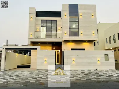 Villa for sale, price includes registration and ownership fees, negotiable. Located near services and Emirates Road 611.