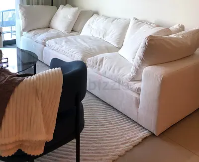 Like new condition marina home luscious sofa