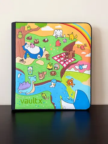 Pokemon TCG Hand-painted VaultX Binder