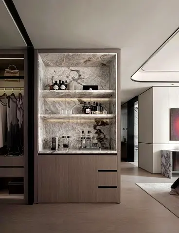 Bespoke Home Bar  Coffee Station
