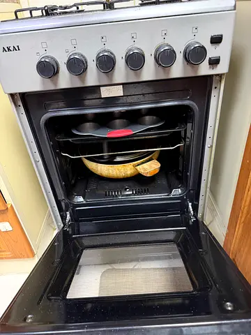 Used Akai Built-in Gas Oven in Good Working Condition