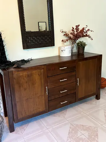 Wood Chest of Drawers