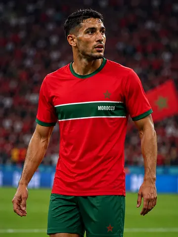 Moroccon Fans Jersey T Shirt for sale