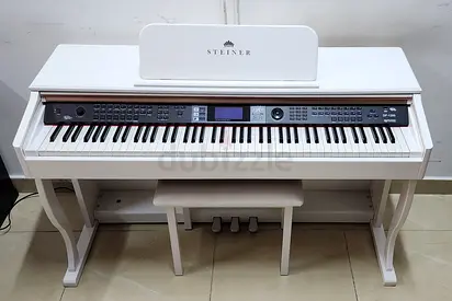 The Steiner DP-1200 is a popular 88-key weighted digital piano designed for both beginners