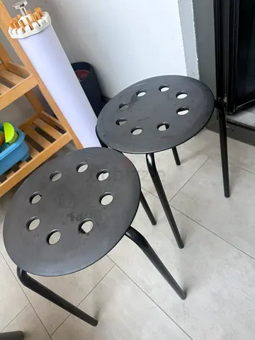 Regular IKEA stools