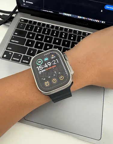Apple Watch Ultra Gen 1 with Nike Strap