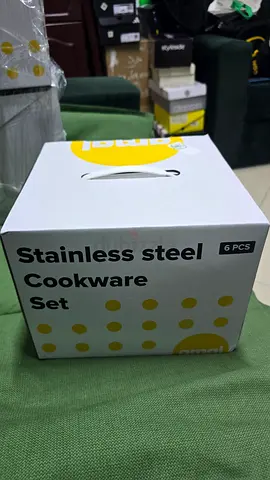 Brand new 6 pcs stainless steel cookware set