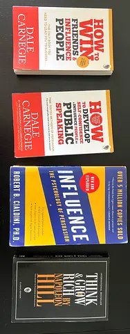Collection: Personal Development  Communication Books - Carnegie, Cialdini, Hill