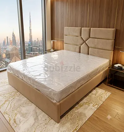New Queen Size Bed With Medical Mettres Available For Sale