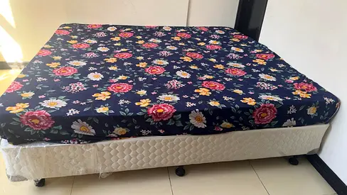 King size bed with mattress