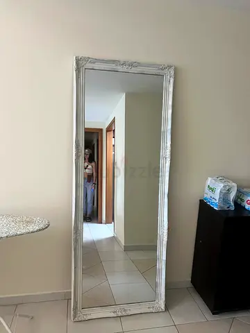 ANTIQUE BIG STANDING MIRROR