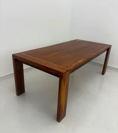Solid Wood Dining Table - Large Rectangular, excellent Condition bought for 2000 letting go for 600