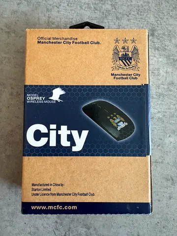 Manchester City Official Wireless Mouse (Osprey) — Factory Sealed | MCFC Licensed Merchandise