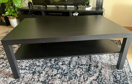 IKEA Lack coffee table (black brown)