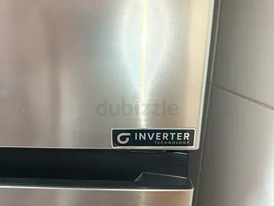 Stainless steel inverter refrigerator - perfect working condition