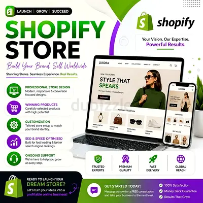 🛒 Professional Shopify Store Development