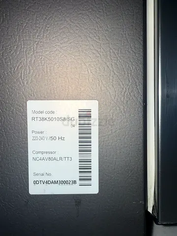 Samsung 528L Top Mount Refrigerator RT53K — Stainless Steel, Dual Cooling