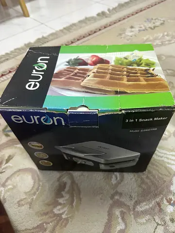 Euron 3-in-1 Sandwich Maker / Waffle  Grill - Brand New in Box