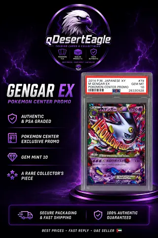 PSA 10 Mega Gengar EX – Pokémon Center Promo