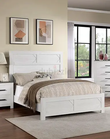High headboard twin white mdf bed