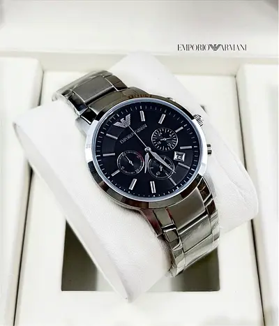 Armani watch with chrono