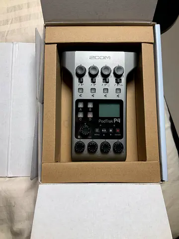 Zoom PodTrak P4 Podcast Recorder — Good Condition with Box