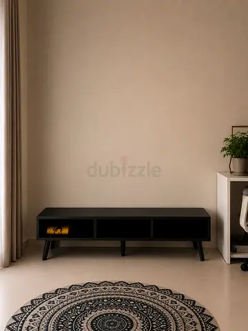 Black TV Stand