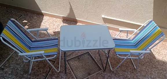 Folding Outdoor Table and Chairs Set