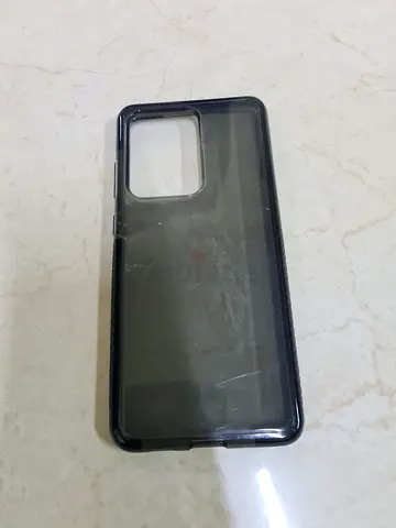 Used black translucent silicone phone case (single) Samsung galaxy S20 ultra